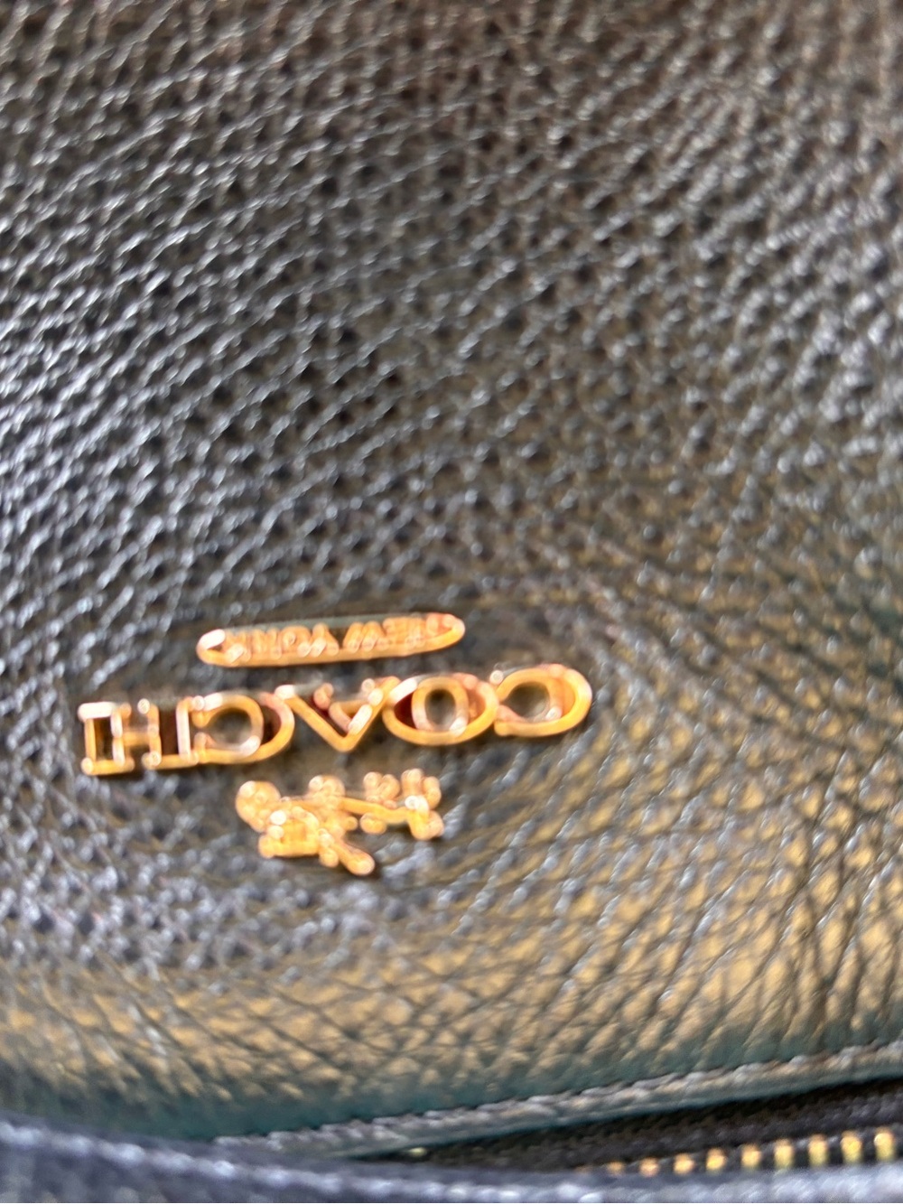 Authentic coach, small Kelsey satchel black - Picture 11 of 11